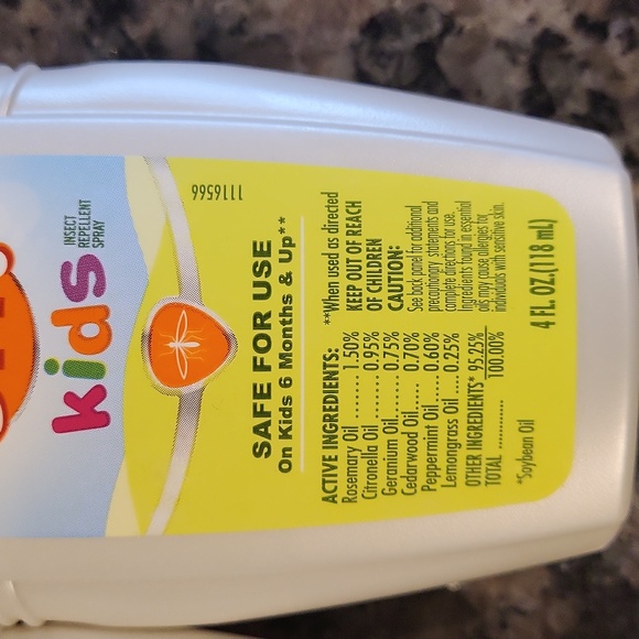 Lot of 2 new OFF KIDS! safe for kids 6 months & up new 4 fl oz 100% Plant Based - Picture 3 of 4